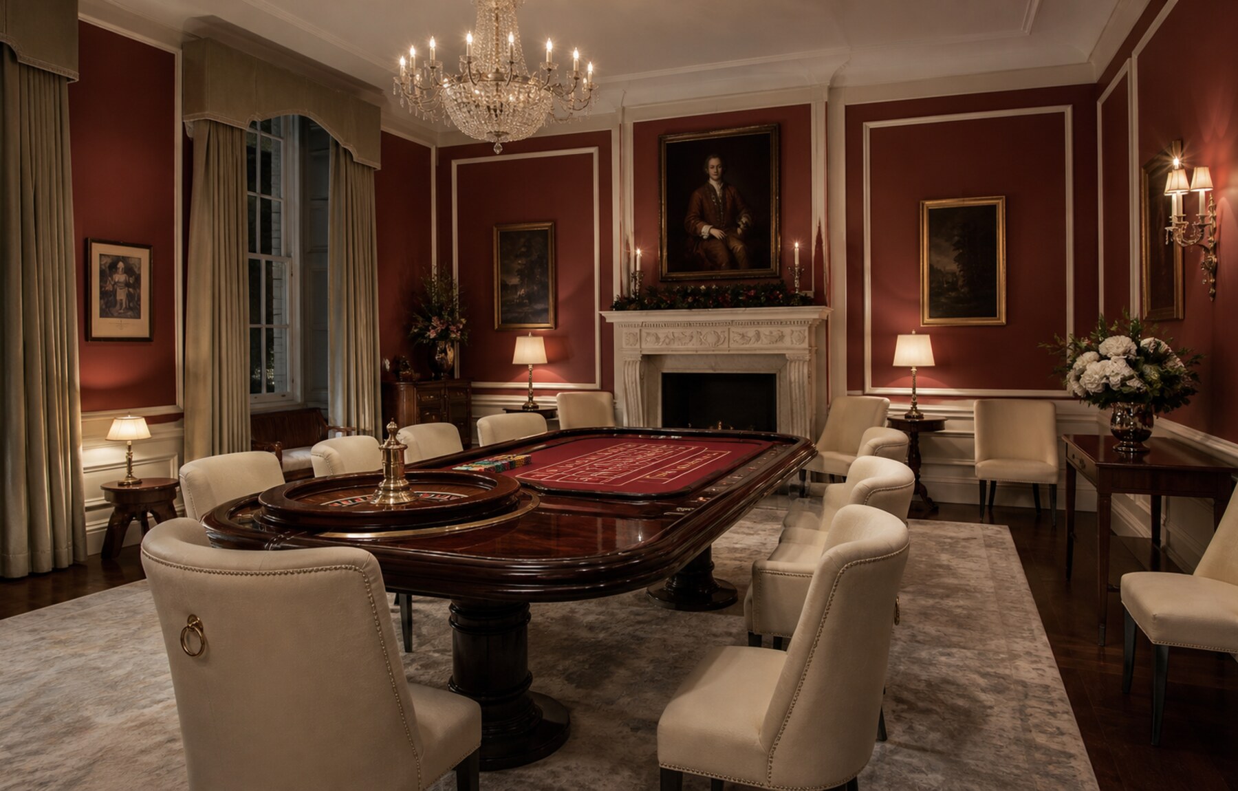 Roulette in the Casino Rouge Room